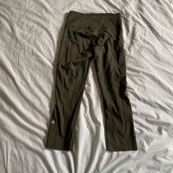 Lululemon Fast and Free Crop II 19" *Non-Reflective
Dark Olive - Picture 3 of 5